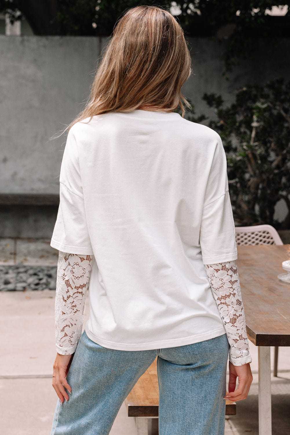 Romantic Lace Long Sleeve Top