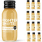 Fighter Shots Ginger (12x60ml) – Award-Winning Ginger Shots for Immune Support & Energy