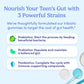 FIRST DAY Teens’ Gut Sustainer Gummies – 3-in-1 Prebiotic, Probiotic & Postbiotic