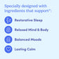 First Day Women's Nighttime Reset Calming Magnesium Gummies – Sleep Support, Calm Mood & Energy, No Melatonin – 60-Day Supply