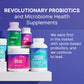 Microbiome Labs FODMATE Digestive Enzymes for Women & Men — Low FODMAP Support (120 Capsules)