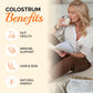 Folqs Bovine Colostrum Powder — First-Day Milking for Immune & Gut Support, 60 Servings, Made in USA