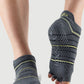 ToeSox Low Rise Half Toe Women's Yoga Grip Socks