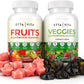Etta Vita 120 Chews Super Greens Gummies | 9 Superfruits & 30 Veggies