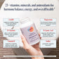FullWell Women’s Multivitamin for Hormone & Reproductive Health | CoQ10, Magnesium & PQQ, 30 Servings
