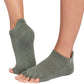 ToeSox Low Rise Half Toe Women's Yoga Grip Socks