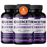 Gade Nutrition Quercetin with Bromelain & Elderberry | Immune Support (6 Months)