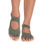 ToeSox Half Toe Bellarina Women's Yoga Grip Socks