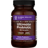 Global Healing Center Ultimate Probiotic Blend with Prebiotics — 100 Billion CFU, 60 Capsules