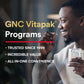 GNC Mega Men Energy & Metabolism Vitapak — 5-in-1 Pack, 300mg Caffeine, 30 Daily Packs