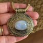 Heart of the Ancients Turquoise Pendants - Gold and Silver