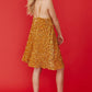 Gold Sequin Cami Swing Dress