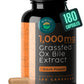 Eleva Nutrition Grass-Fed Ox Bile Extract 1000mg – 180 Capsules