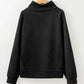 Gray Textured Kangaroo Pocket Drawstring Hooded Mini Dress