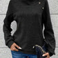 Gray Textured Kangaroo Pocket Drawstring Hooded Mini Dress