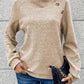 Gray Textured Kangaroo Pocket Drawstring Hooded Mini Dress