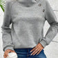 Gray Textured Kangaroo Pocket Drawstring Hooded Mini Dress