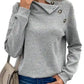 Gray Textured Kangaroo Pocket Drawstring Hooded Mini Dress