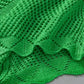 Green Pointelle Knit Top