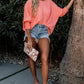 Green Smocked Wrist Shift Top