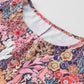 Green Smocked Wrist Shift Top