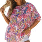Green Smocked Wrist Shift Top