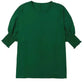 Green Smocked Wrist Shift Top
