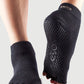 ToeSox Ankle Half Toe Women's Yoga Grip Socks