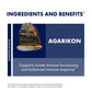 Host Defense Agarikon Capsules – Immune Support Mushroom Supplement – 120 Capsules