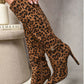 Side Zip Stiletto Boots
