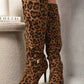 Side Zip Stiletto Boots