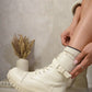 Lace Up Buckle Chunky Combat Boots