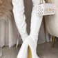 Block Heel Knee High Boots