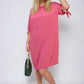 Knot Cuff Off Shoulder Mini Dress