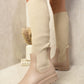 High Sock Platform Boots
