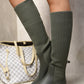 High Sock Platform Boots