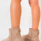 Thick Heel Platform Boots