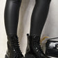 Lace-Up Platform Ankle Boots