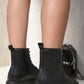 Lace-Up Platform Ankle Boots