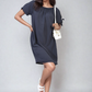 Knot Cuff Off Shoulder Mini Dress