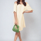 Knot Cuff Off Shoulder Mini Dress