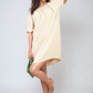 Knot Cuff Off Shoulder Mini Dress