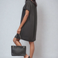 Knot Cuff Off Shoulder Mini Dress