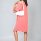 Knot Cuff Off Shoulder Mini Dress