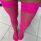 Hot Pink Stockings