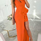 New women's party sexy off-shoulder dress