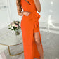 New women's party sexy off-shoulder dress