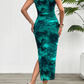 Spring and summer slim fit sleeveless mesh dress