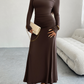 Solid color hip-wrapped one-shoulder dress