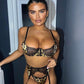 Leopard Print 3 piece set